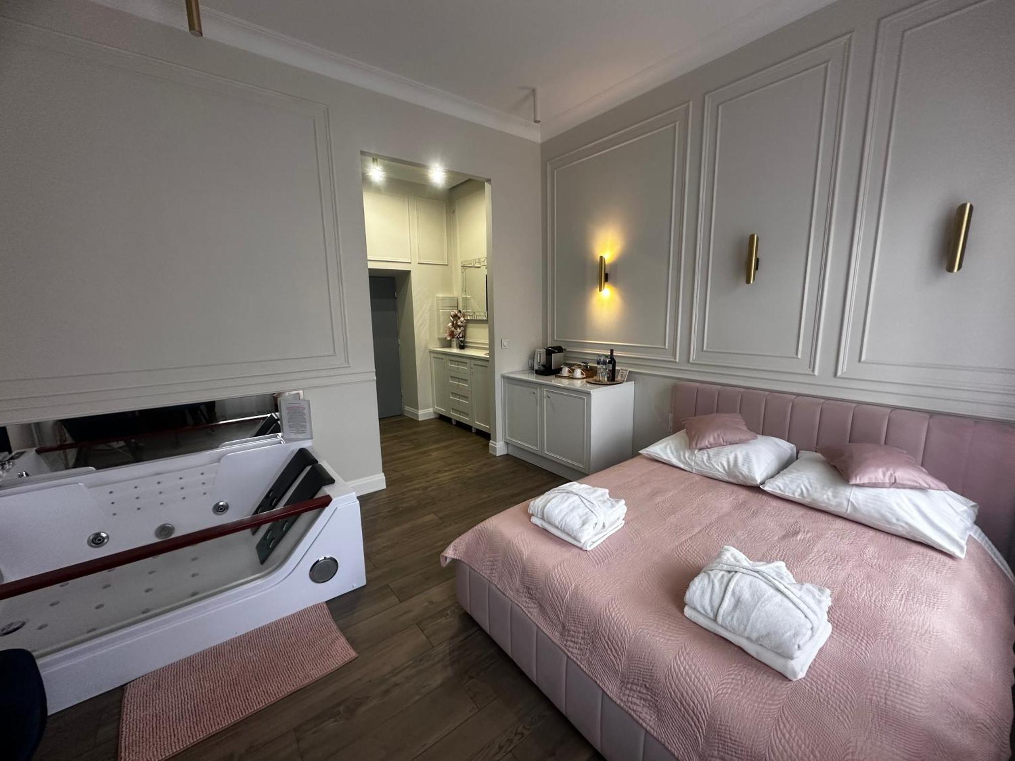 Apartament Glamour Prywatne Jacuzzi Starowislna Krakau Exterior foto
