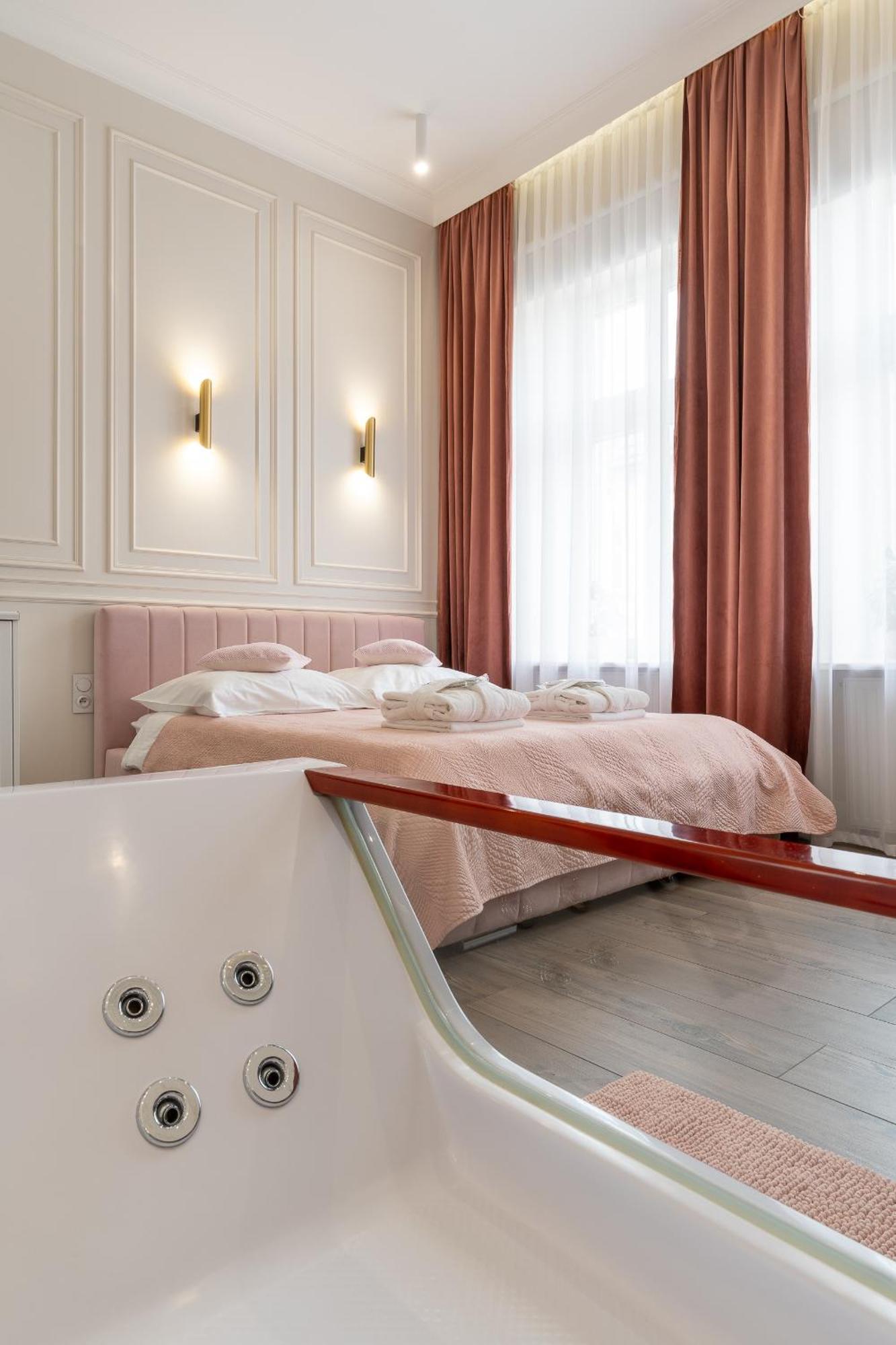 Apartament Glamour Prywatne Jacuzzi Starowislna Krakau Exterior foto